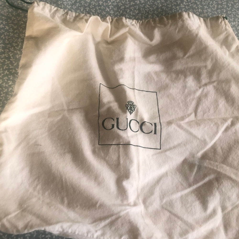 Gucci Cream Dust Bag